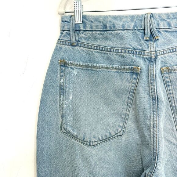 NWT Good American Good '90s Loose in Indigo - Picture 10 of 11